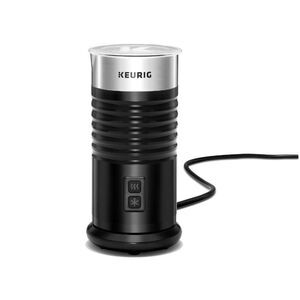Keurig -  6.7 fl oz 1 cup Milk Frother Compact Energy Black